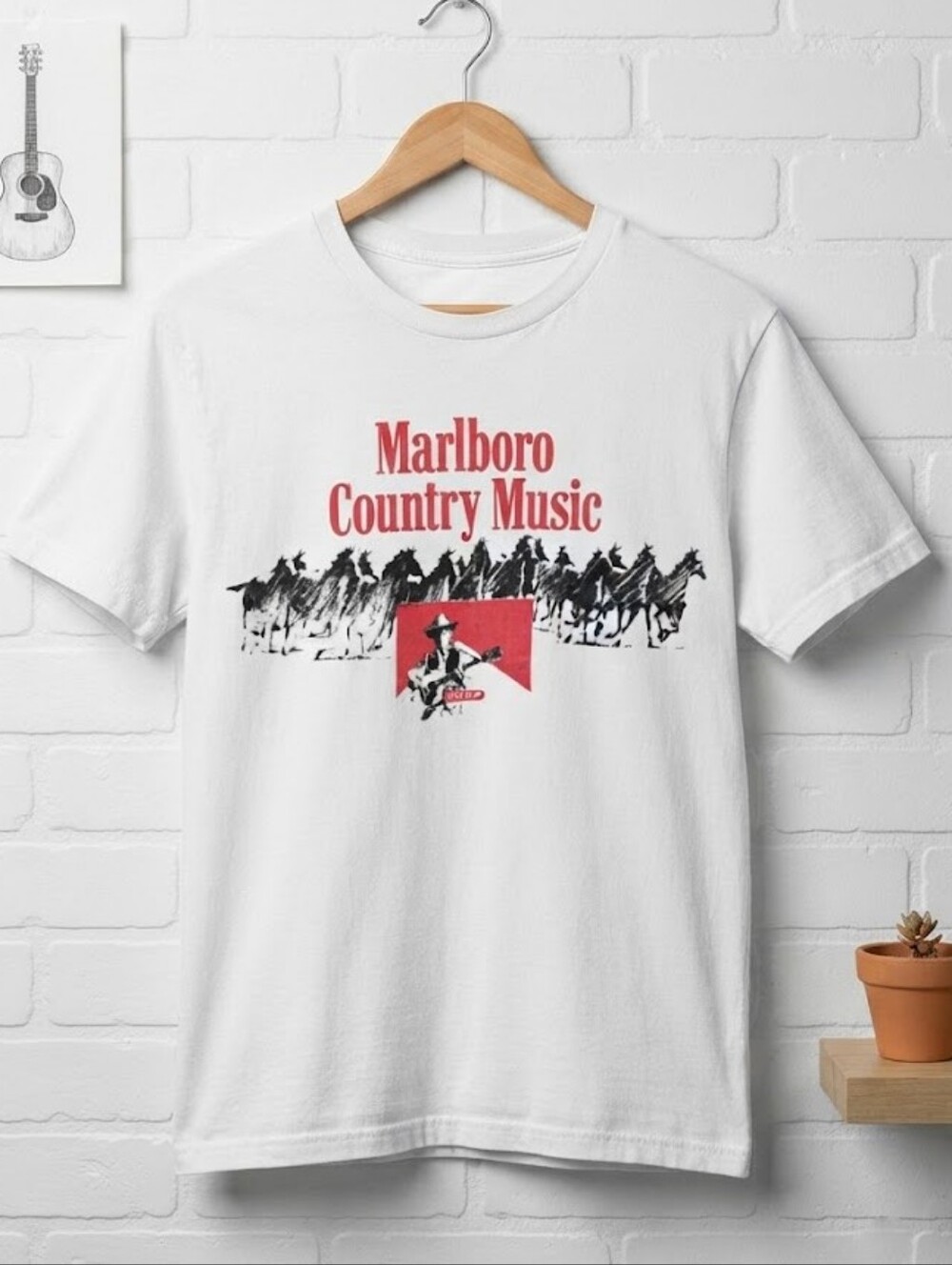 Marlboro T-Shirt Cowboy Cigarettes Graphic Tee
